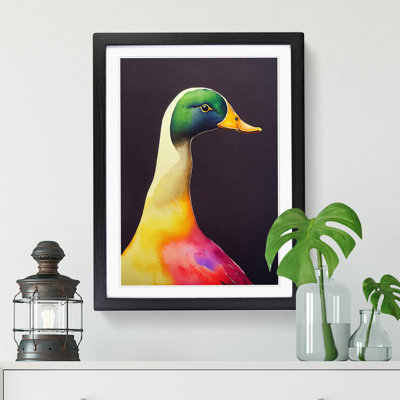 Watercolour Duck Vol.4 - Single Picture Frame Print