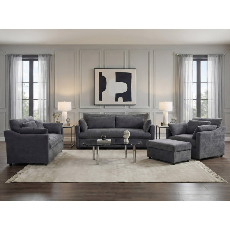 Fauteuil rembourré 52 po - Downy Twilight, Downy Twilight