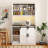 Kitchen Pantry Cabinet With Sliding Barn Door