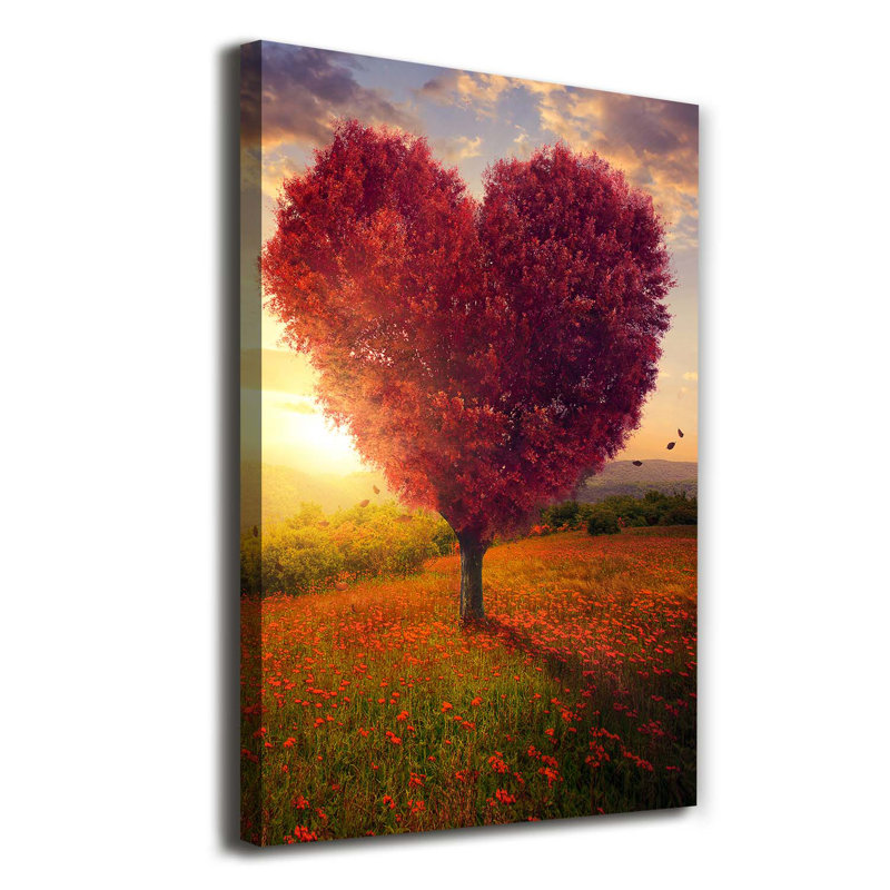Tree Of Heart - Wrapped Canvas Print