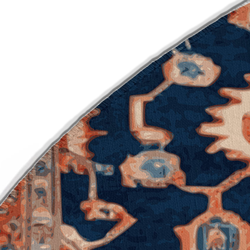 Tapis d'intérieur et d'extérieur Tabriz, Rectangulaire 8 pi x 10 pi