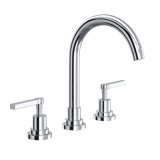 Lombardia® Widespread Bathroom Faucet with Drain Assembly