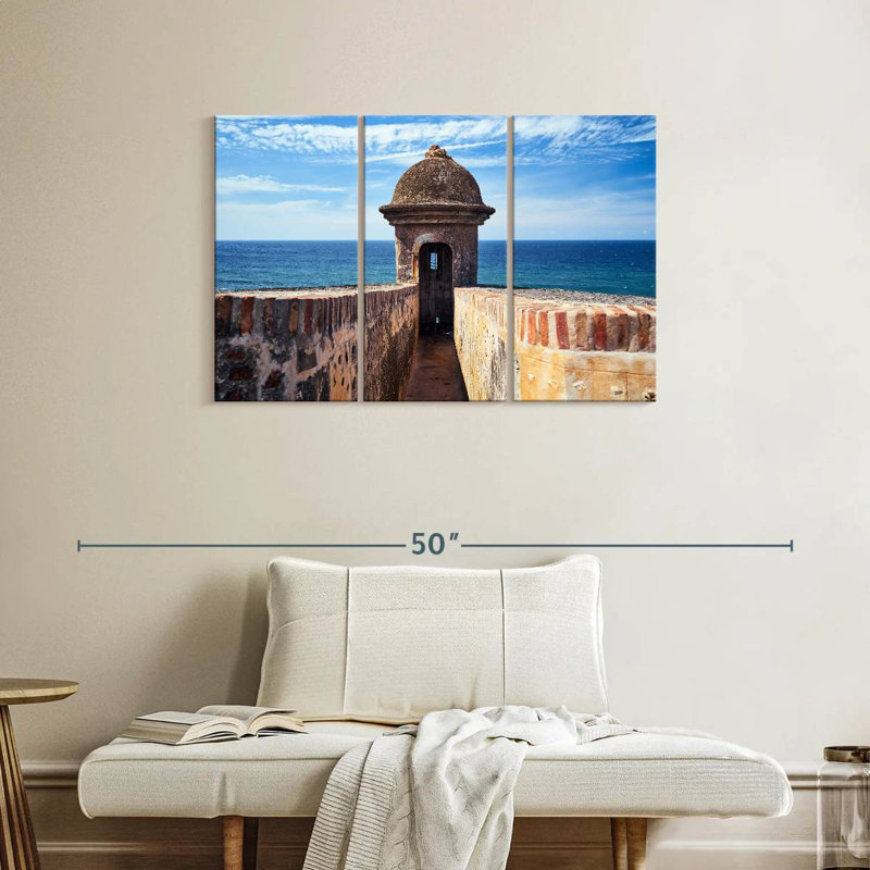 Castillo San Cristobal Sentry, H 24 po x l 38 po