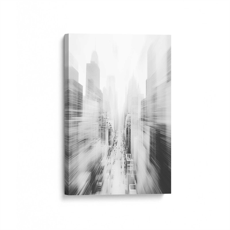 Urban Pulse, 12" H x 18" W x 1.25" D, Wrapped Canvas