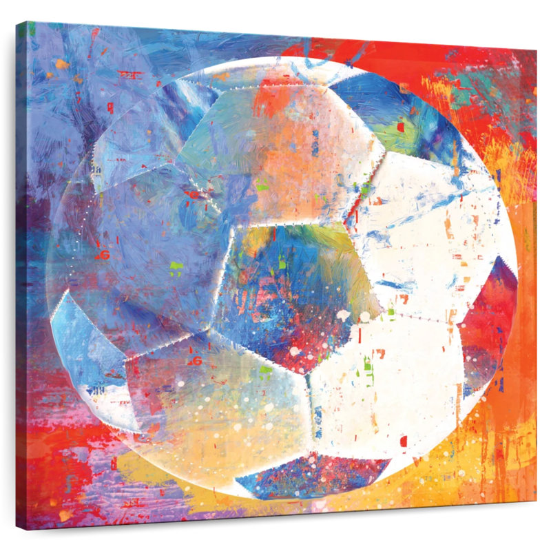 Sireci Soccer Paint Splash, 39" H x 39" W