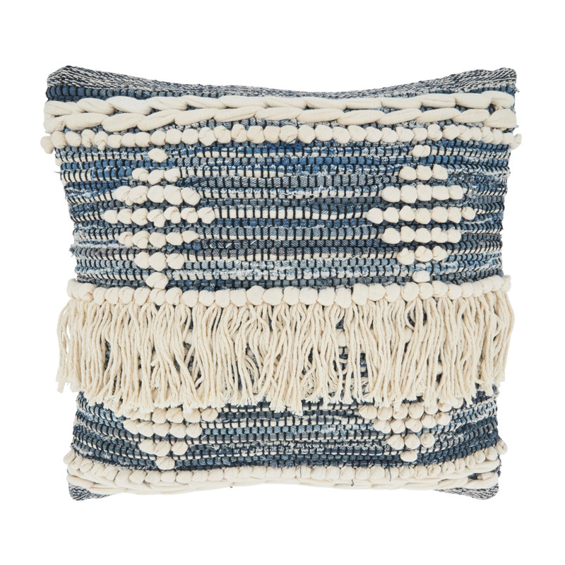 Housse et insert de coussin en coton Nautica, Mélange de duvet