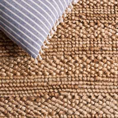 Tapis en jute / coton Khamir