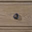 Commode 6 tiroirs avec poignées doubles, coffre de rangement de style rustique pour chambre à coucher et salon