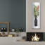 «Tropical Lush 2 On White» par Silvia Vassileva, art mural en métal-453764307