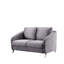 Causeuse moderne en velours 55 "Sofia-92657939