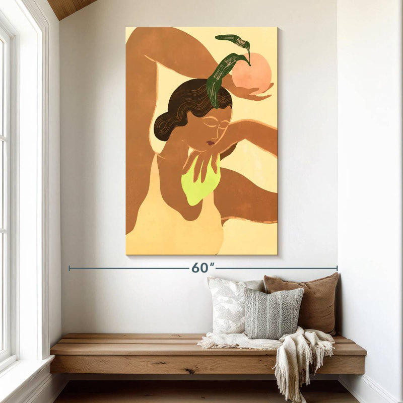 Lemonapple, 51" H x 34" W