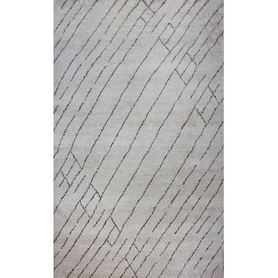 Borkholder Wool Abstract Indoor Rug