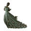 Statue mangeoire d'oiseaux Lady in Tulip