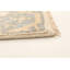 Tapis de couloir en laine noué à la main de conception unique noué à la main New Age 2 pi 6 po x 7 pi 10 po Tapis décoratif Ivoire/beige/bleu clair