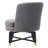 Velvet Swivel Barrel Chair