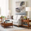 Martine Glass-Top End Table