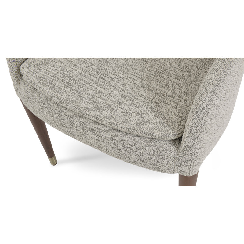 Chaise de salle à manger Buca, Gris clair