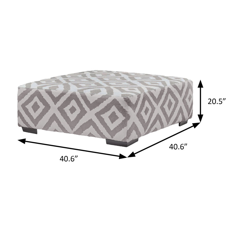Repose-pieds l 40,6 po transitionnel, gris, Gris