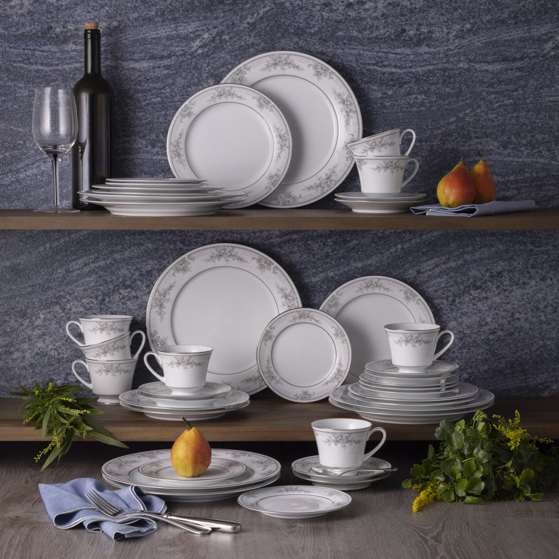 Noritake Sweet Leilani 40-Piece Dinnerware Set, Service for 8