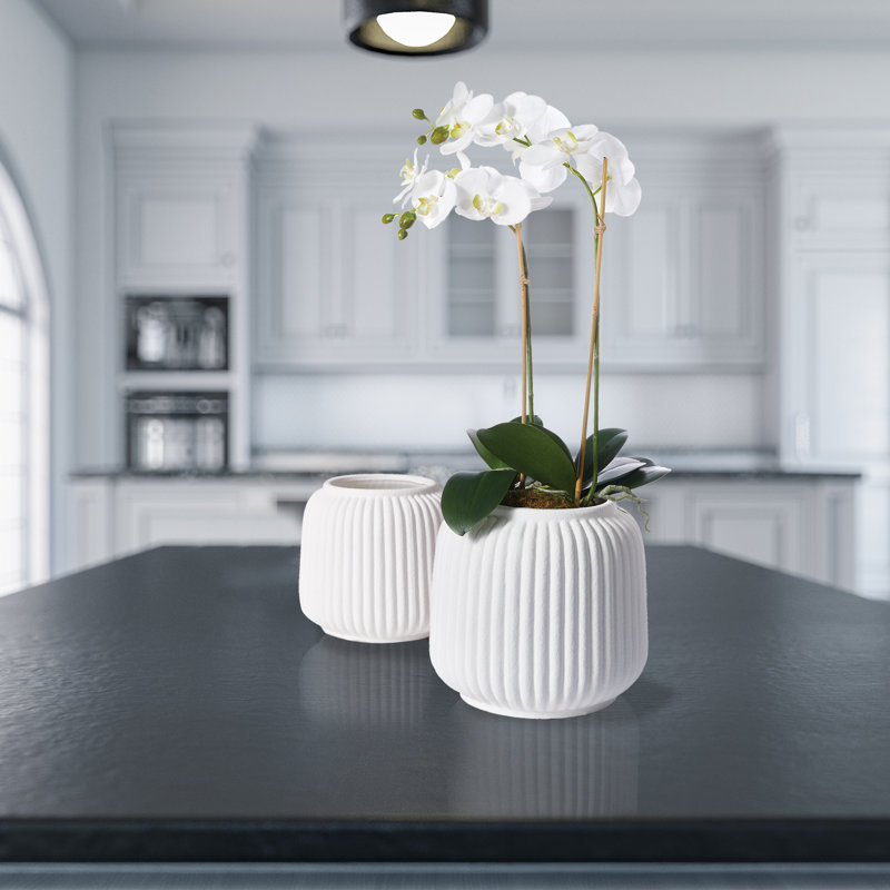 Galilée Cachepot moyen, H 9,75 po x l 10,25 po x P 10,25 po