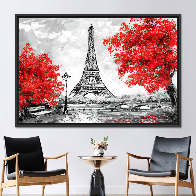 Print on Canvas, Black Floater Framed, 40 cm H x 60 cm W