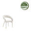 Chaise rembourrée en velours Sina-624624753