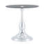 Table d'appoint moderne en métal avec plateau en verre trempé-407711052-407711055