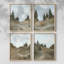 Impression sur toile, ensemble de 4-2080392140-2080392142