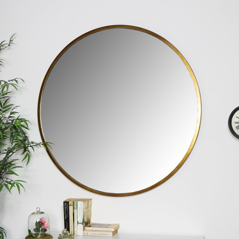 Fullmer Metal Flat Wall Mirror