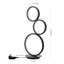 Lampe de table noire 17,25 po Vyara