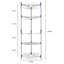 Stainless Steel Rectangle Free Standing Pot Rack