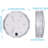 Battery LED Underwater Projection & Strobe Light Multi-Colour Decorative for Pond Pool-1726978052-1726978053