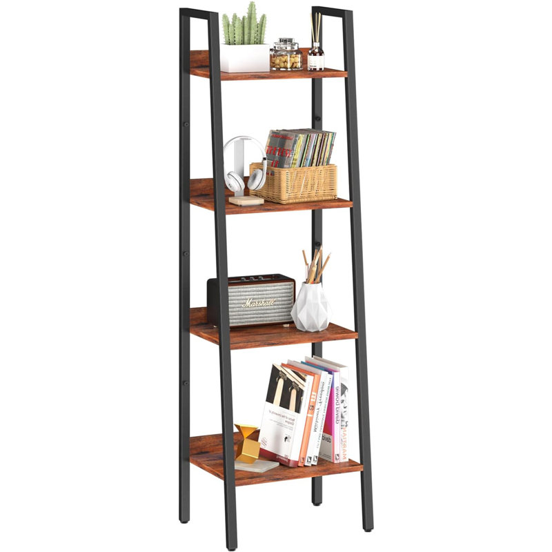 Rangement pour salle de bain Charidy, Noir / brun