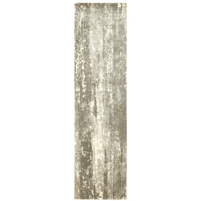 Kirkpatrick Performance Viscose Abstract Indoor Rug