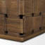 Table basse carrée en bois brun foncé 48 po Niya-1907632748