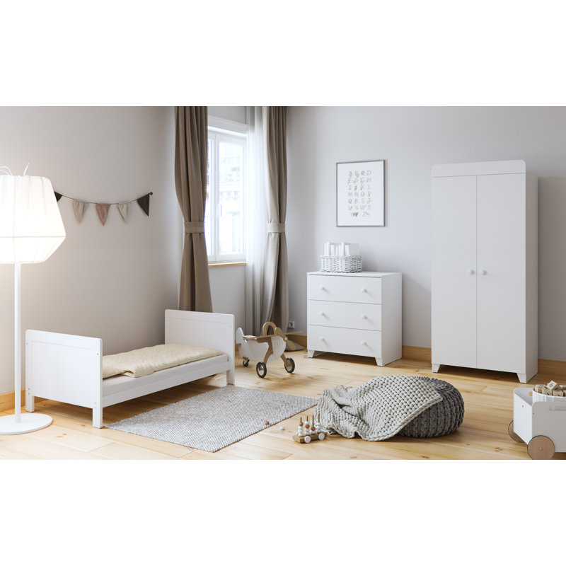 Classic Cot Bed, White
