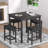 Square 4-Person Counter Height Dining Set-1010095120-1009895813-1010095127