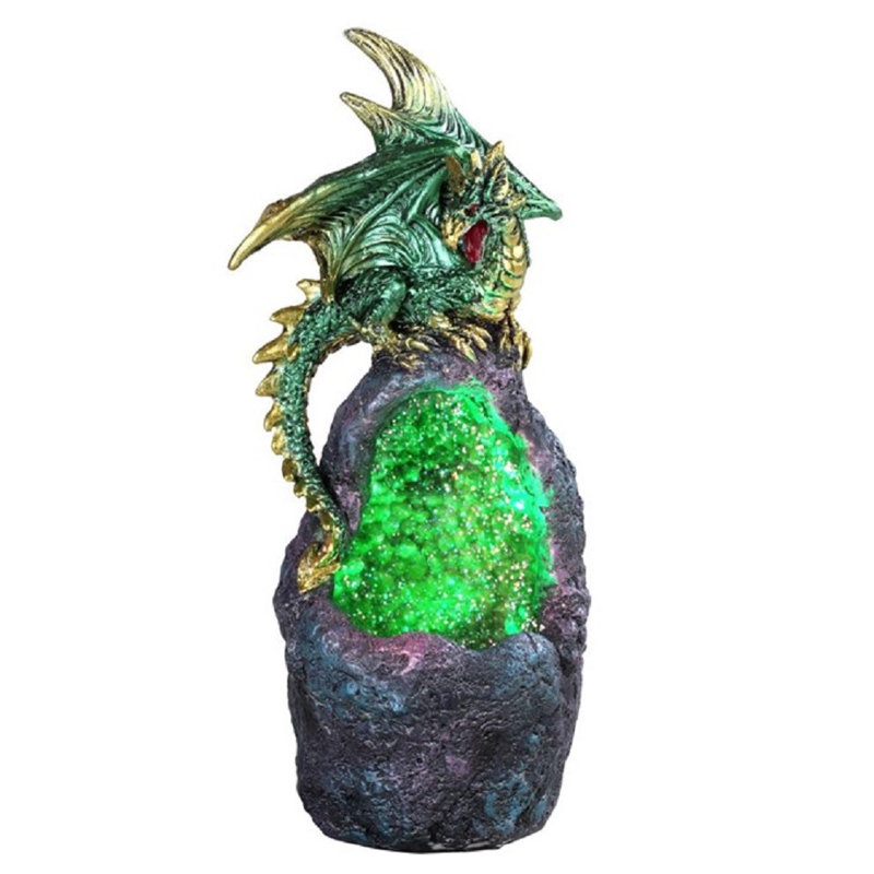 Éclairage de nuit dragon on del crystalstone