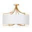 Lacey 4 - Light Semi Flush Mount