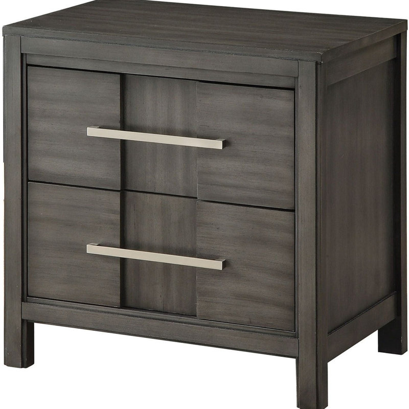Transitional 1pc Nightstand