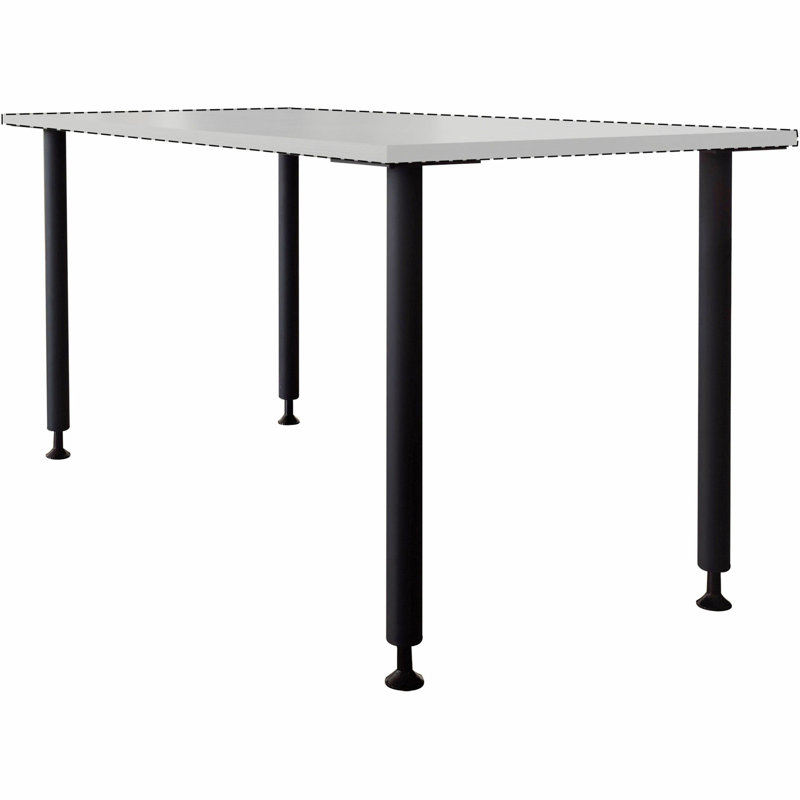 Base de table de formation, Noir, noir, noir, noir