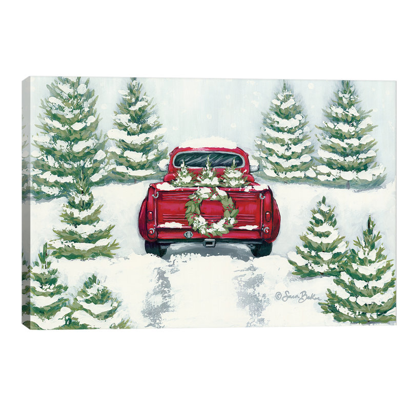 Tree Farm Tradition II by Sara Baker - Wrapped Canvas Print, 101.6 cm H x 66.04 cm W x 1.91 cm D