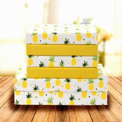 Pineapple Paradise 1500 Luxury Soft Bed Sheets - Premium Hotel Quality Microfiber Softness - Wrinkle & Fade Resistant 6-Piece Bedding Set for Queen Size