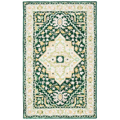 Hand Tufted Wool Southwestern Rug
