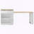Kitchen Island with Extendable Dining Table for 4-6-1096636678