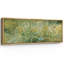 Green Tranquil Meadow Wildflower Grasses Country, reproduction d'art sur toile-98042560-111176218
