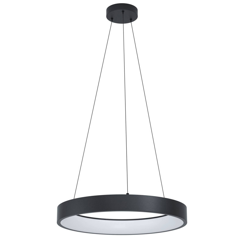 Frankly 1 - Light LED Drum Pendant