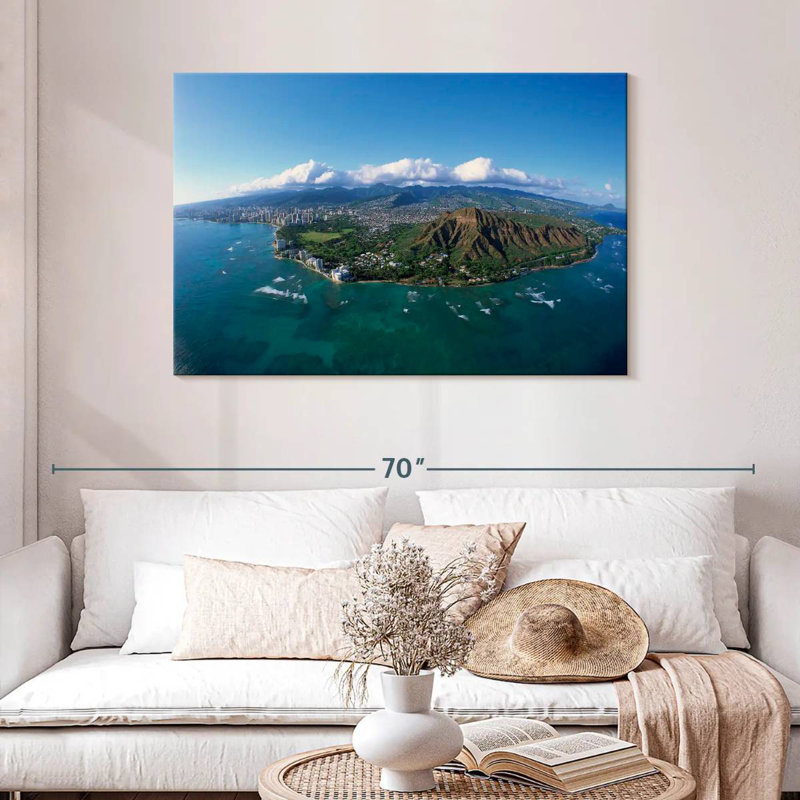 Tête de diamant Nicci Honolulu, H 30 po x l 45 po