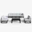 7 - Piece Outdoor Modular Sectional Set with Coffee Table-277929355