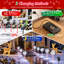 Weather Resistant Plastic Hanging Christmas Outdoor Decoration